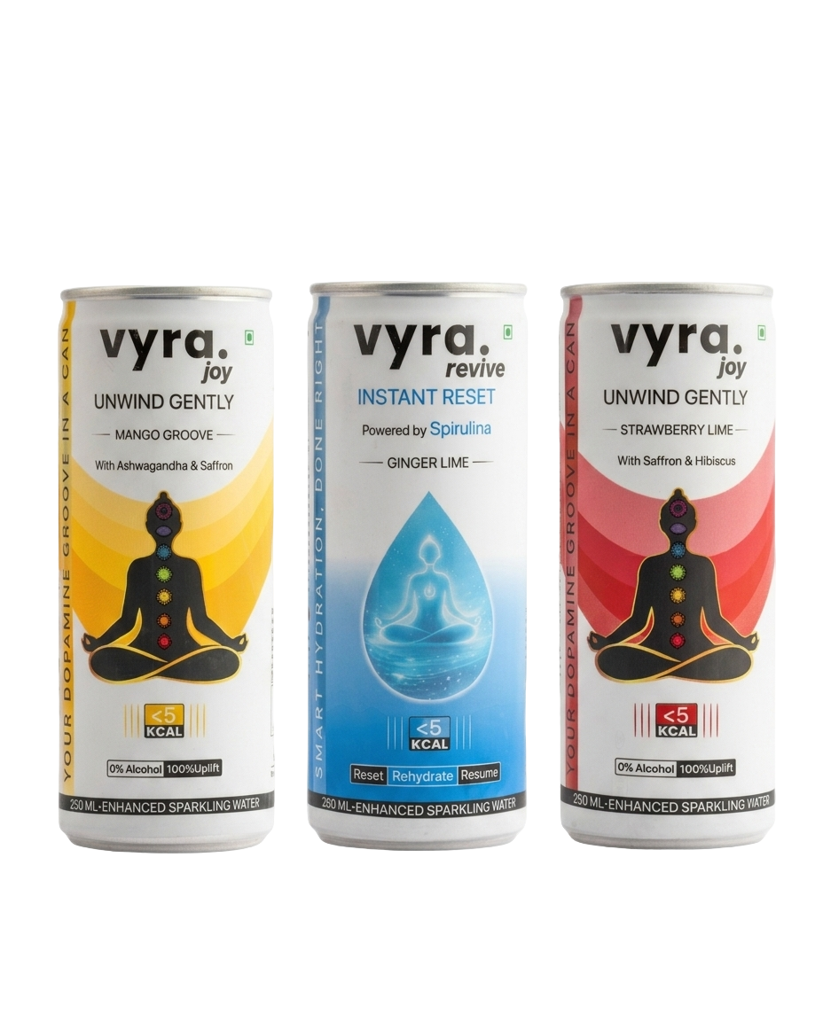 Vyra Ritual Starter Pack – 6 Can Trial (2 of Each Flavour)