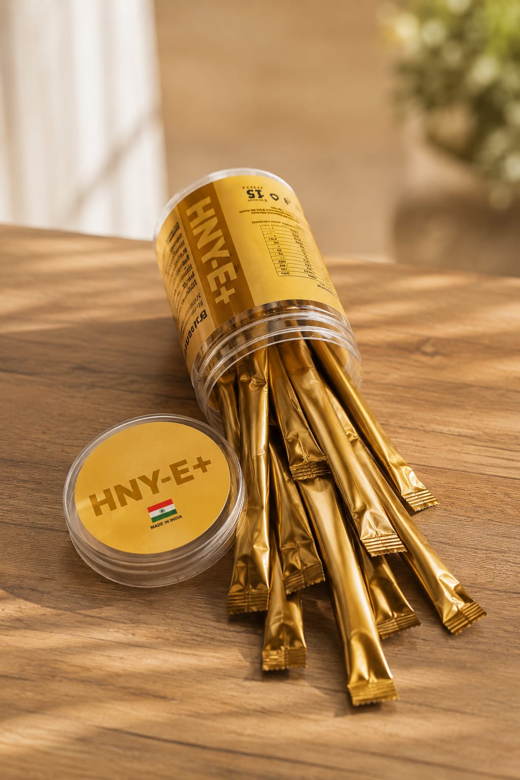 HNY-E+ Energy Honey Sticks — 15 Sachets