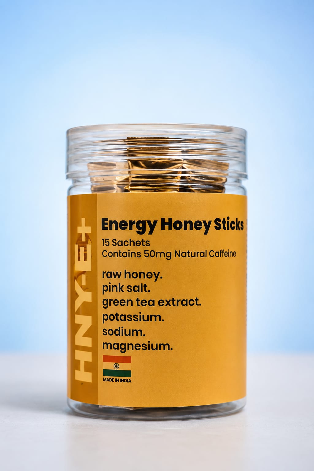 HNY-E+ Energy Honey Sticks — 15 Sachets