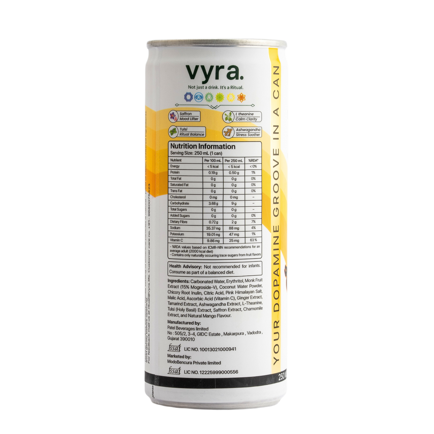 Joy Ritual Pack — Mango Groove (6 cans)