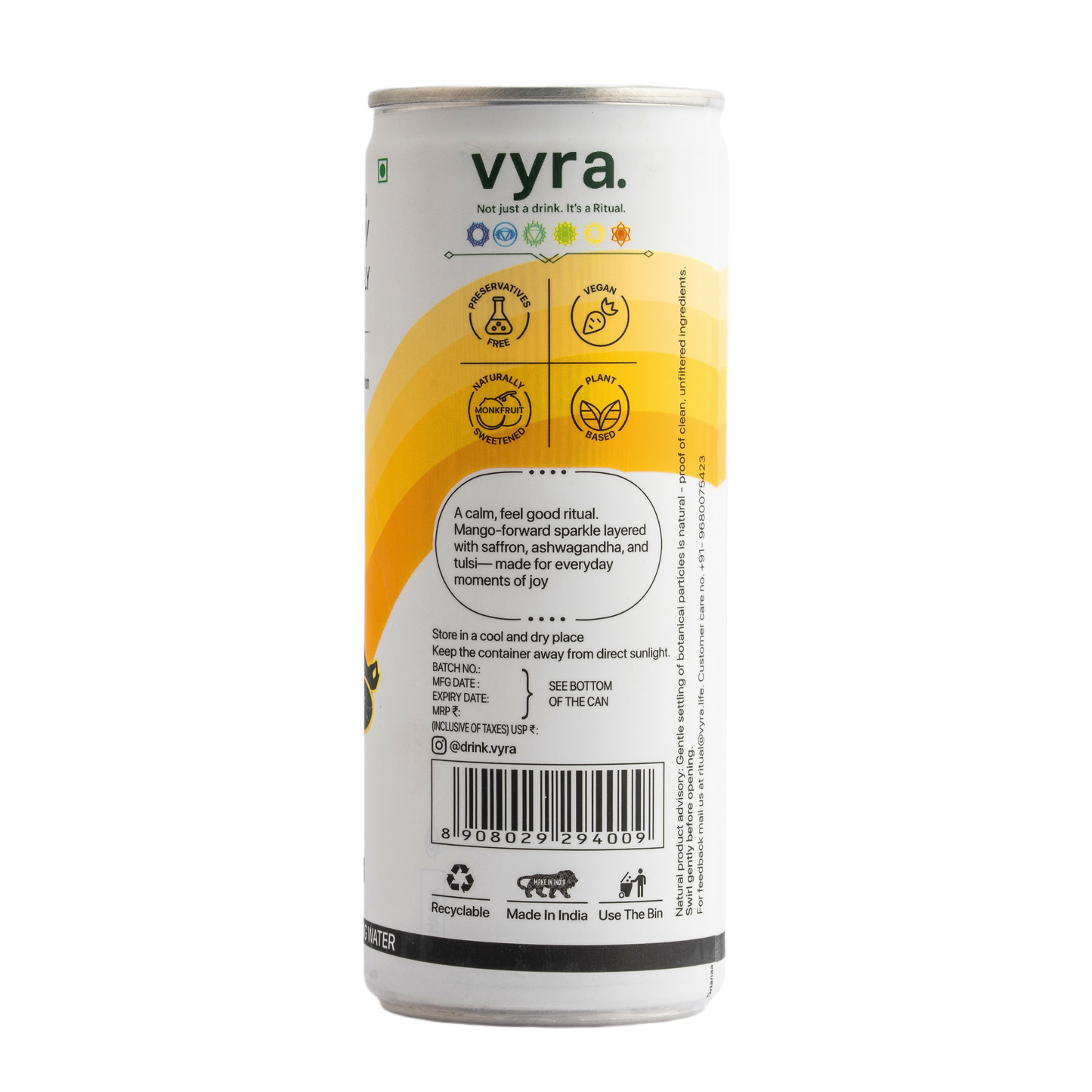 Joy Ritual Pack — Mango Groove (6 cans)