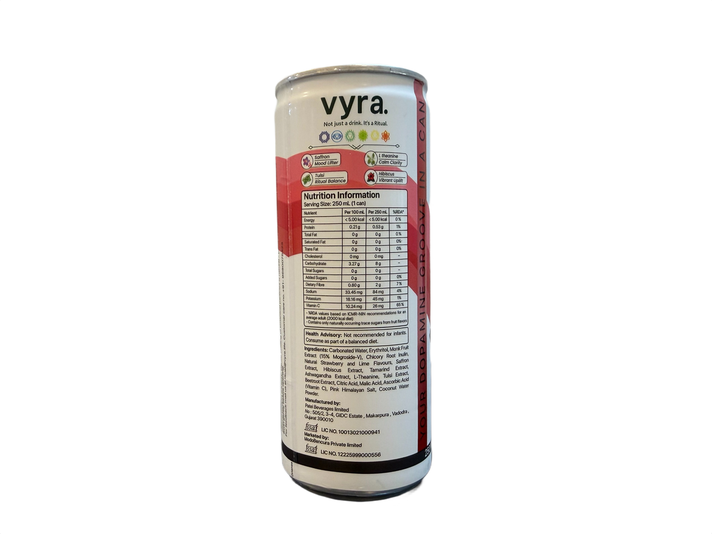 Joy Ritual Pack — Strawberry Lime (6 cans)