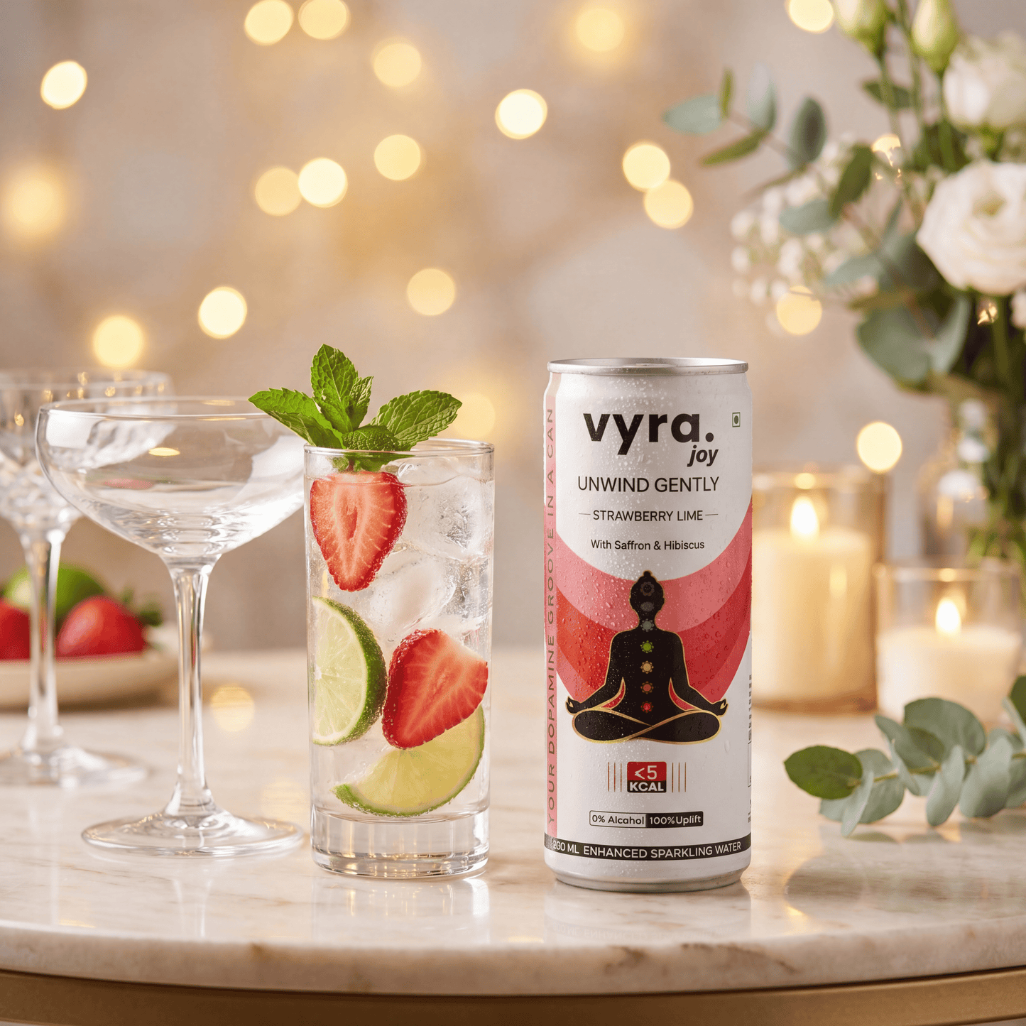 Joy Ritual Pack — Strawberry Lime (6 cans)